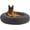 Dark Grey, variant on Calming Dog Beds for Large Dogs, Faux Fur Donut Cuddler Dog Bed, Round Fluffy Pillow, Washable Pet Bed for Dogs Up to 80Lbs, 36inch