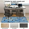 FreeLung Office Chair Mat for Carpet & Hardwood Floors, 48" x 36" Floor ...