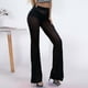 thumbnail image 4 of WILLBEST Pantalones Casuales para Mujer, Transparentes, de Cintura Alta, con Volantes y Pierna Ancha, para Playa, para Fiestas, Rave y Actuaciones. Grande, 4 of 4