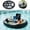 Black, variant on Inflatable Floating Drink Holder for Pool, Large Capacity Food & Drink Float for Hot Tub, Beach, Lake, Holds Drinks, Phones, Snacks, Pool Accessories