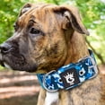 thumbnail image 7 of TSPRO Tactical Dog Collar 1.5 Inch Wide Dog Collar Strong Dog Collar Thick Dog Collar Heavy Duty Metal Buckle for 18.9-21.7 Inches Neck (Camo Blue L), 7 of 7