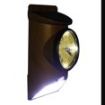 thumbnail image 3 of Cuerpo de lámpara de pared solar para exteriores Detección infrarroja + Control de luz IP44 Luz blanca Negro / Reloj de grano de madera marrón / Higrómetro / Termómetro, 3 of 8