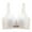 #136-Beige, variant on Women's Lace No Steel Ring Gathered Breathable Bra - Daily Lingerie
