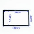 thumbnail image 4 of Universal Double Din Car Radio Stereo Fascia Facia Frame Trim Surround 118x188mm, 4 of 9