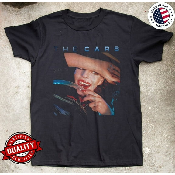 The Cars American Rock Band Black Unisex T-Shirt All Sizes S-5XL