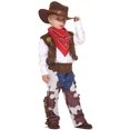 thumbnail image 1 of Cowboy Kid Child Costume, Small, 1 of 4