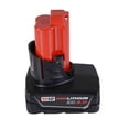 thumbnail image 4 of Milwaukee 48-11-2412 M12 12-Volt Lithium-Ion XC Extended Capacity 3.0 Ah Battery Pack (2-Pack), 4 of 5
