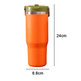 thumbnail image 2 of Botella de boca ancha de acero inoxidable, para viajes, picnic y camping. Vhermosa, 2 of 5