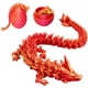 thumbnail image 1 of 3D Printed Dragon in Egg，Dragon Eggs with Dragon Inside for Boys Kids Home Decor,Executive Articulated Crystal Dragon Fidget Desk Toys(Red), 1 of 5
