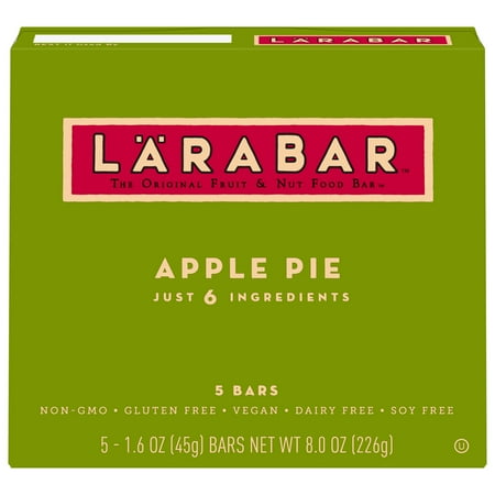 UPC 021908423142 product image for Larabar, Apple Pie, 5 Ct, 8.0 Oz | upcitemdb.com