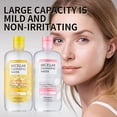 thumbnail image 4 of Soothing & Deep Cleansing Facial Makeup Remover 500ml - Gentle Formula Dissolves Impurities, Calms Sensitive Skin, Hydrating Non-Sticky Texture, Ideal for Daily Use (Minimum Order: 36 Bottles), 4 of 5