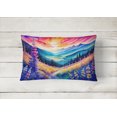 thumbnail image 3 of Carolines Treasures DAC1406PW1216 16 x 12 in. Unisex Annual Larkspur in Color Fabric Decorative Pillow, 3 of 4