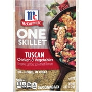 McCormick Tuscan Chicken & Vegetables One Skillet Seasoning Mix, 0.87 oz Packet