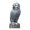 C, variant on Almencla Owl Scarecrow Sculpture Halloween Outdoor Decoration Owl Bird Deterrents for Yard Outdoor A