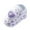 Purple, variant on Adjustable Bow Sandals for Baby Girls, Non-Slip Soft Sole Toddler Walkers, Breathable Summer Footwear with Secure Straps for Playground & Daycare Use