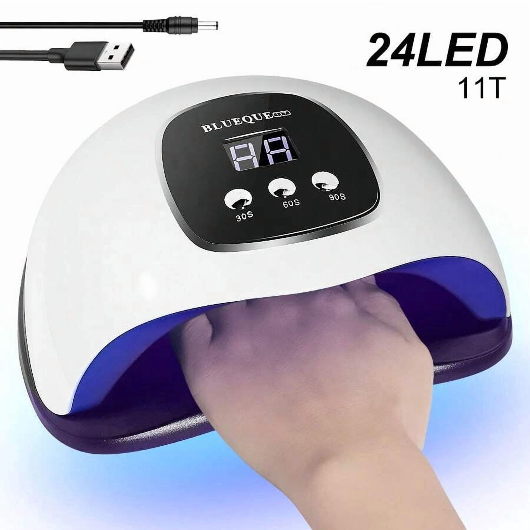 UV LED Nail Lamp, Faster Nail Dryer For Gel Polish ,Professional Gel UV Light For Nails With 3 Timers & Auto Sensor, Gel Polish Light Nail Curing Lamp With LCD Screen For Salon And Home