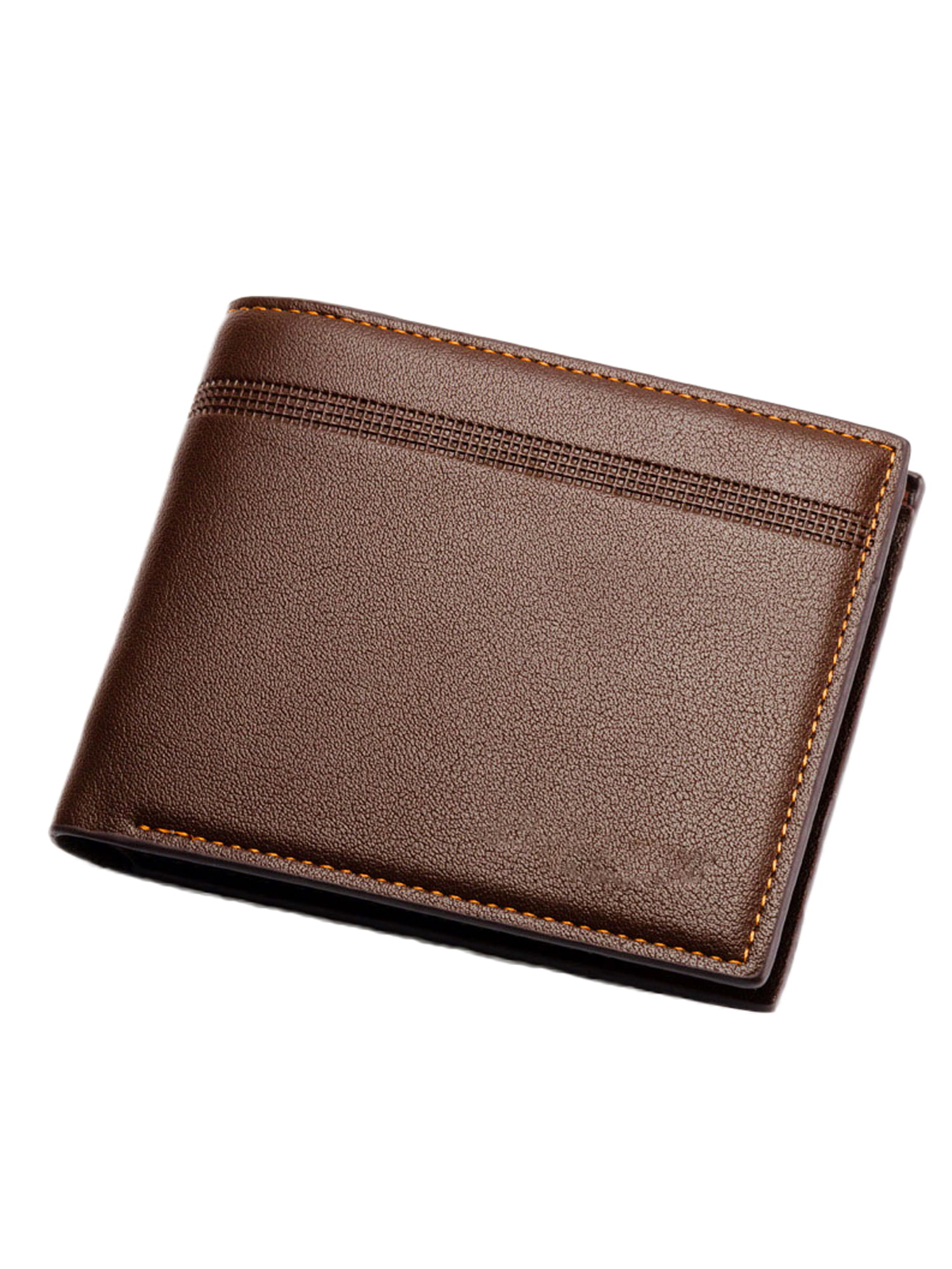 TheRang Men Bifold Blocking Short Leather Wallet Multi Card Holder Multifunction Purse With Coin Pocket