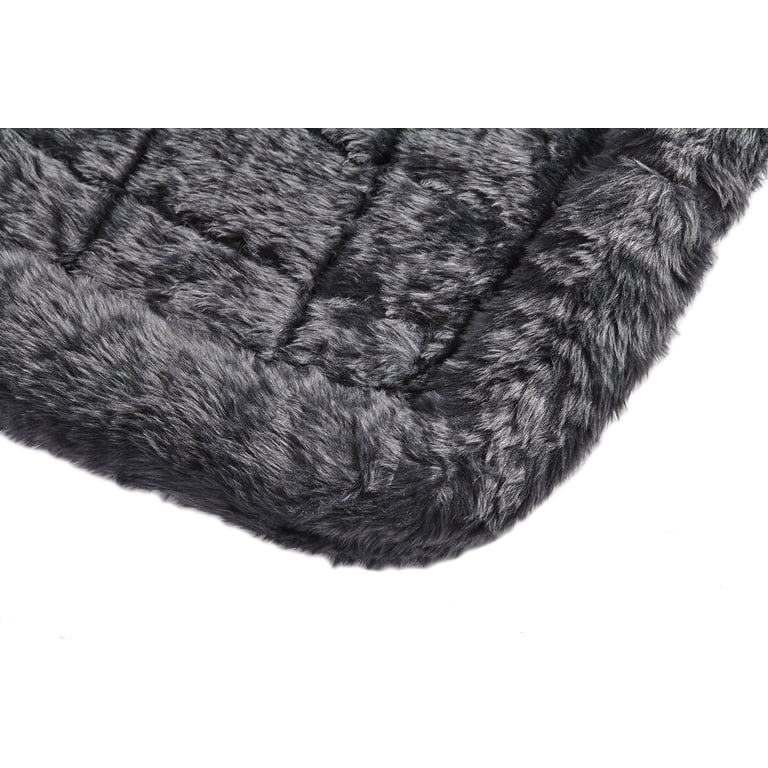 Quiet Time Bolster Dog Bed, Small Gray 22 Inch photo 4