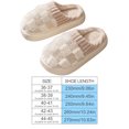 thumbnail image 4 of Pantuflas de forro polar para mujer, antideslizantes, con espuma viscoelástica, cómodos y lindos zapatos planos DQrwqpou Tenis De Mujer Tenis De Hombre, 4 of 6