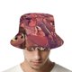 thumbnail image 4 of Lackadaisy Sombrero bucket para adultos, gorra de protección solar, sombrero de pescador plegable para viajes al aire libre, pesca y actividades de verano, 4 of 6