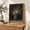 Dark-2-Framed-16"L x 12"W, variant on Dark-2 Framed Canvas Art Print, 16"L x 12"W, Rustic Moody Floral Botanical Decor