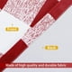 thumbnail image 4 of Cortinas DriftAway 160x160 cm Cuadro Vichy Rojo y Blanco Opacas, 4 of 8