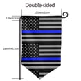 thumbnail image 3 of Distressed Police Style Flag Double Sided Garden Flag for Indoor Outdoor Decorations 12.5 * 18 Inches Sharp Corner, 3 of 7