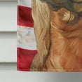 thumbnail image 4 of Carolines Treasures LH9541CHF Irish Setter USA Patriotic American Flag House Flag House Size multicolor, 4 of 4