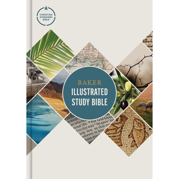 CSB Baker Illustrated Study Bible, Hardcover, (Hardcover)