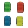 thumbnail image 3 of Electronicheart Fishing Box Storage Tackle Lure Bait Double-sided Container Compartments Organizer Backpack Tools Accessory Capacity Green Blue, 3 of 6