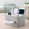 thumbnail image 3 of Multifunctional tissue box-gray-20.5*16*12cm-1 piece, 3 of 5