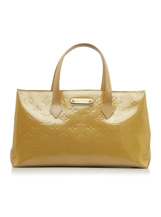 Used Louis Vuitton Wilshire Mm Vernis Gry/Enamel/Gld Bag