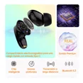 thumbnail image 4 of Audífonos Bluetooth Inalámbricos U-volt Uvtws002 Color Negro Auriculares Con Goma, 4 of 8