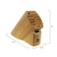 thumbnail image 2 of Shun Amazon DM0830 Bambou Bloc de Couteau à 13 Fentes, 2 of 2