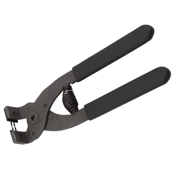 Worgeous Precision Hole Puncher Carbon Steel Plier Ergonomic Leather Silent Plier Tool For Belts Watch Bands Purses Leather Craft Hole Punch Tool 4mm-4 teeth