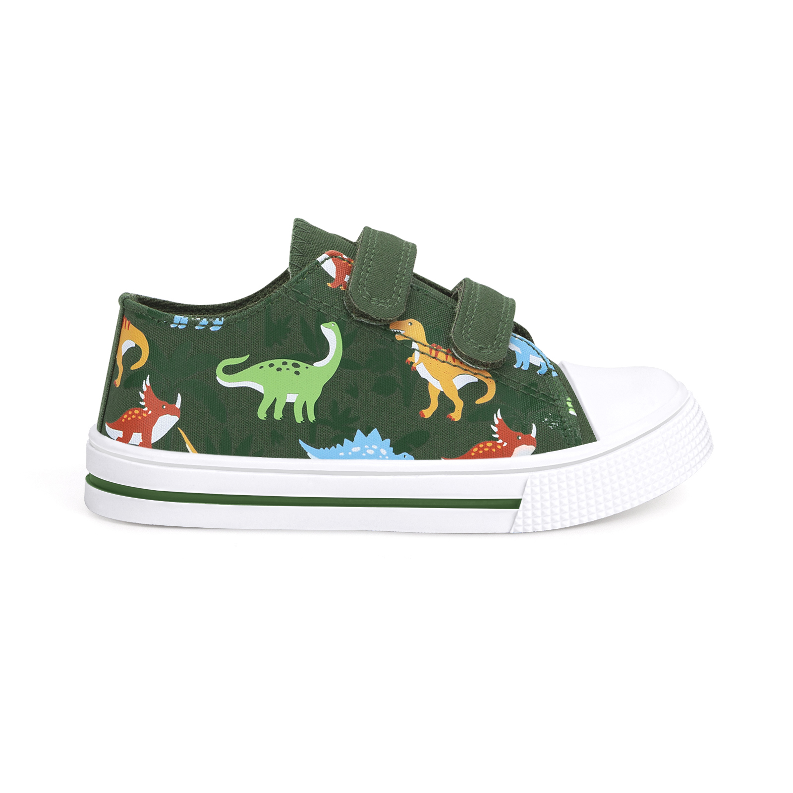 EUXTERPA Toddler Dinosaur Canvas Sneakers photo 1