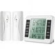 thumbnail image 1 of Termómetro de nevera, termómetro de nevera con alarma de congelador, termómetro inalámbrico para interior y exterior con 2 sensores, alarma de temperatura y MIN/MAX, termómetro conectado para el hogar Vhermosa BST3072459, 1 of 5