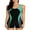 Aqua/Grey/Black, variant on Charmo Womens Boyleg One Piece Swimsuit Athletic Swimwear Lap Bathing Suit