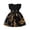 Black, variant on Gaexia Girls Dresses ,Girls Summer Dresses Floral Print Bow Party Dress For Toddler Kids Casual Beach School Occasion (Black,5-6 Years)