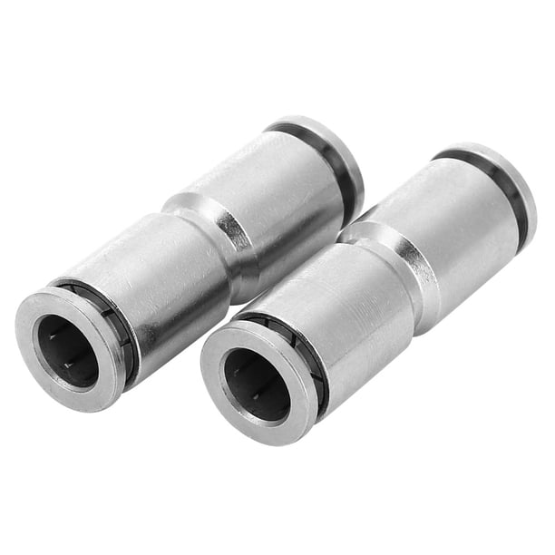 Conectores rápidos de manguera de aire, 1 pieza Conector rápido neumático de cobre de conexión rápida de manguera de aire BSPP de aire niquelado totalmente de cobre, el mejor de su clase