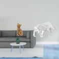 thumbnail image 2 of Figura de escritorio,Estatua de gato,linda decoración para estante o escritorio,Estatua de toro,Estatua de toro,figura decorativa para escritorio,Arte decorativo coleccionable para el hogar y, 2 of 8