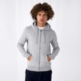 thumbnail image 2 of B&C Mens King Zipped Hooded Sweat, 2 of 4