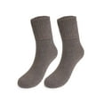 thumbnail image 2 of Deago 5 Pairs Boot Socks for Women Winter Solid Thick Warm Thermal Socks Cozy Crew Socks Christmas Gift (Khaki), 2 of 9