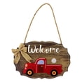 thumbnail image 2 of Xihbxyly Letrero de Madera para Puerta, Decoración Navideña Intercambiable, Letreros de Bienvenida de Temporada, Adorno Colgante para Puerta de Entrada, Decoración Versátil para El Hogar, Múltiples A, 2 of 7