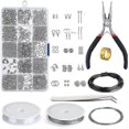 thumbnail image 1 of jewelry making kit repair tools accessories beading wire pack 8 pcs, 1 of 4