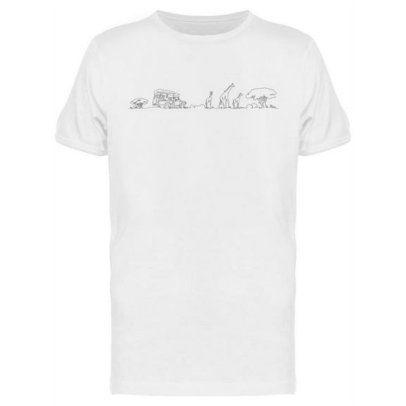 Safari Africa's Landscape T-Shirt Men -Image by Shutterstock, Male 3X-Large