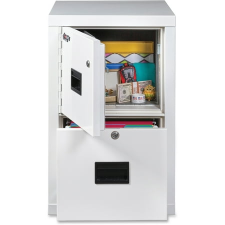 FireKing Turtle Two-Drawer File, 17-3/4" x 22-1/8", UL-Listed 350 Degrees for Fire, Artic White