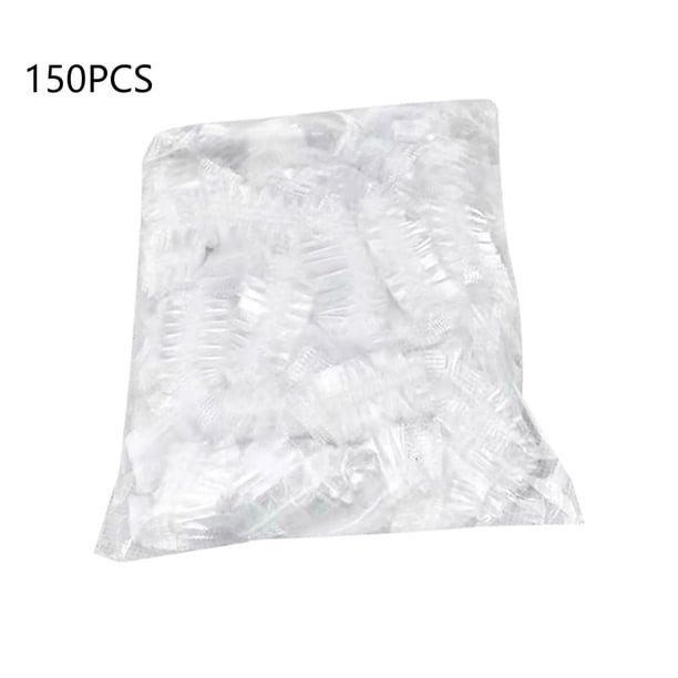 150 gorros de ducha desechables y engrosados con aceite para uso doméstico, para el cabello y acondicionamiento profundo, baño y cocina, cubierta para la cabeza