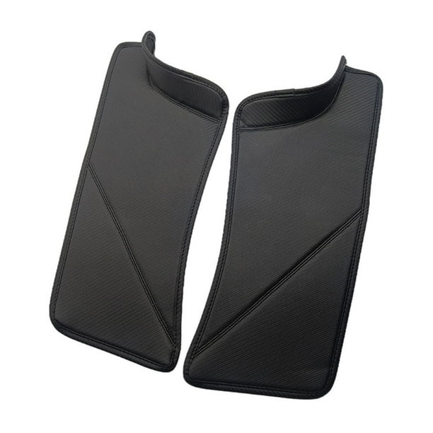 Sidaley 2 almohadillas antisuciedad para alféizar, alfombrilla antigolpes, instalación práctica, accesorios mejorados, accesorios Automoción decorativa y accesorios Fibra de carbon