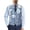 Blue Leopard Pattern, variant on Elephant, Slim Fit Adjustable Back Strap Mens Business Formal Waistcoat Button Men's Suit Vest for Wedding Casual